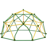12ft Geometric Dome Climber Play Center, Kids Climbing Dome Tower, Rust & UV Resistant Steel Supporting 1000 LBS