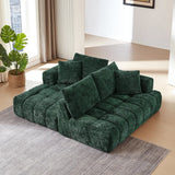 Chenille L-Shape Luxury Sectional Oversized Sofa,Mnimalist Design,Comfy Sleeper Couch for Living Room,Apartment&Reception Spaces,No Assembly Required