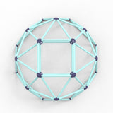 Geometric Climbing Dome – Sturdy, Strong Load Capacity, Easy Assembly, Portable, and Versatile for Indoor and Outdoor Use, for Kids Ages 3 to 10