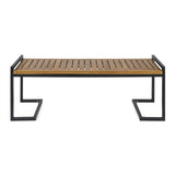 HOPKINS INDUSTRIAL WOOD AND METAL BENCH