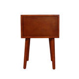 Nightstand with 2-Drawers, Small Side End Table with Storage, Seadrifte