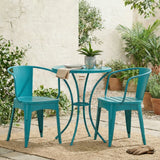 COLMAR 3 PC KD METAL BISTRO SET