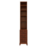 End Table with 3 Drawers, Corner Table with 4 Open Shelves, Tall Side Table for Bedroom and Corner, Expect Arrival Date (2025/5/27)